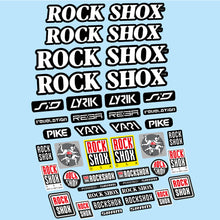 Load image into Gallery viewer, Decal Rock Shox Retro Vintage, Fork 29, bike sticker vinyl
