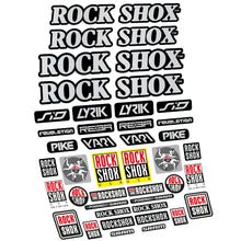 Load image into Gallery viewer, Decal Rock Shox Retro Vintage, Fork 29, bike sticker vinyl
