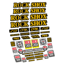 Load image into Gallery viewer, Decal Rock Shox Retro Vintage, Fork 29, bike sticker vinyl
