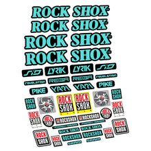 Load image into Gallery viewer, Decal Rock Shox Retro Vintage, Fork 29, bike sticker vinyl
