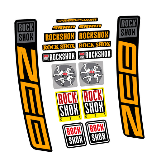 Stickers for RockShox ZEB 2027, Fork vinyl decals