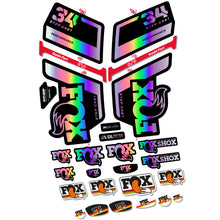 Load image into Gallery viewer, Decal FOX 34 Step Cast Performance, Fork 29, bike sticker vinyl
