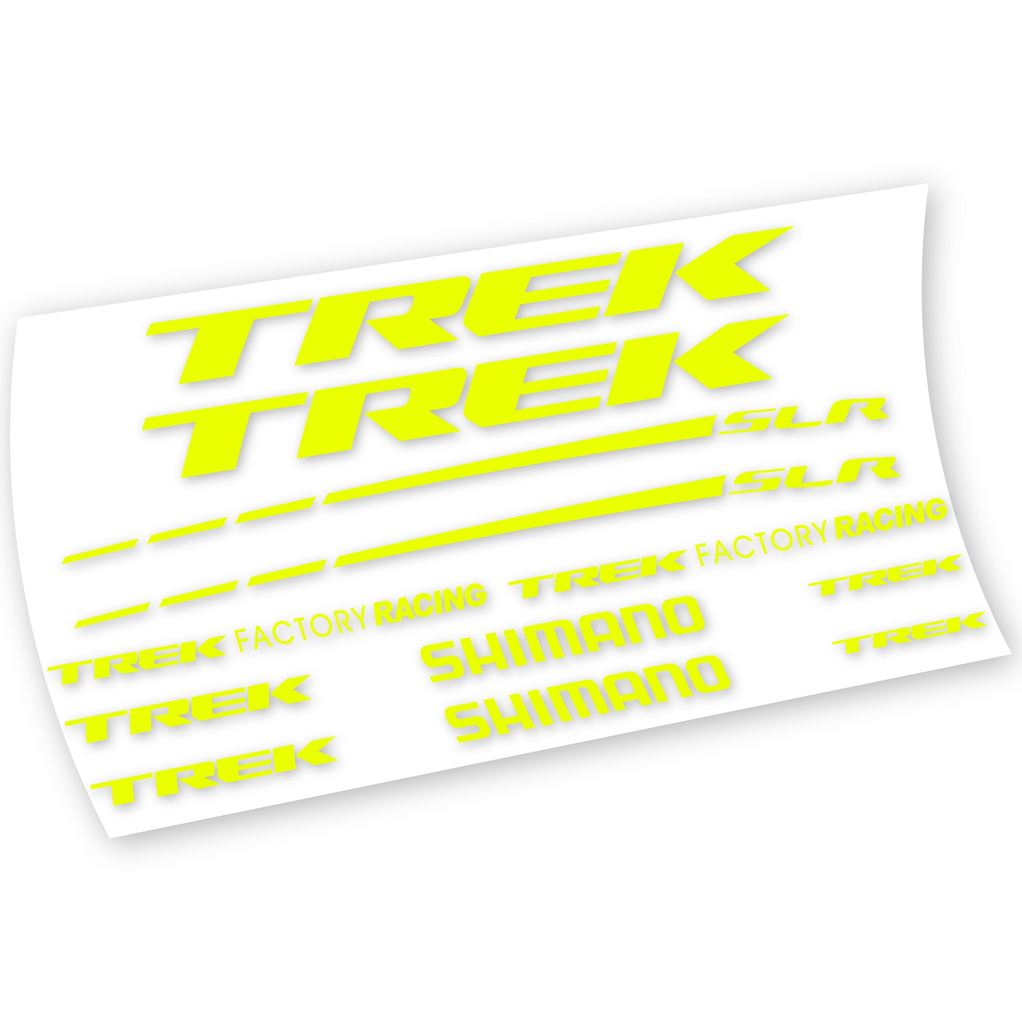 Decals, Trek Factory Racing Team, Frame, Bike sticker vinyl ...