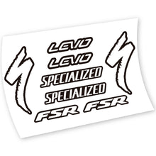 Load image into Gallery viewer, Decals, Specialized Levo FSR, Frame, Bike sticker vinyl
