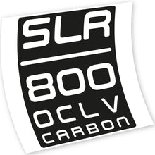 Load image into Gallery viewer, Decals, Trek SLR 800 OCLV Carbon, Frame, Bike sticker vinyl
