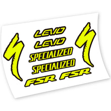 Load image into Gallery viewer, Decals, Specialized Levo FSR, Frame, Bike sticker vinyl
