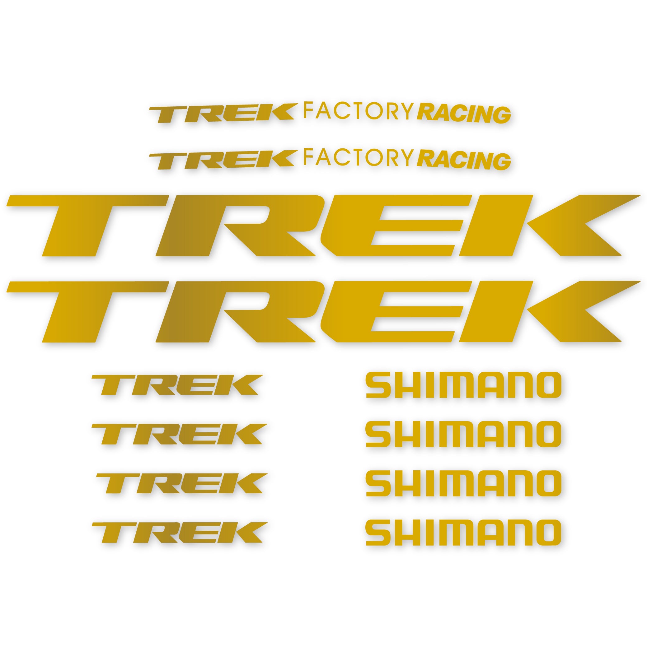 Decals, Trek Factory Racing Team, Frame, Bike sticker vinyl ...