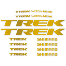 Load image into Gallery viewer, Decals, Trek Factory Racing Team, Frame, Bike sticker vinyl
