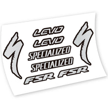 Load image into Gallery viewer, Decals, Specialized Levo FSR, Frame, Bike sticker vinyl
