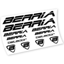 Load image into Gallery viewer, Decals, Berria Belador, Frame, Bike sticker vinyl
