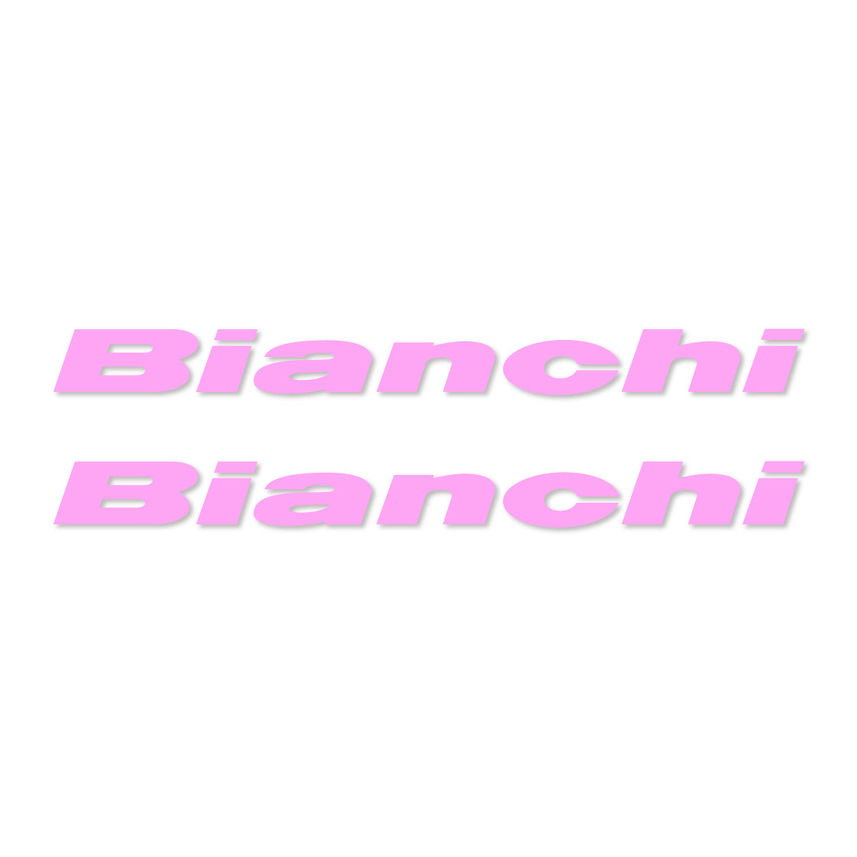 Stickers for Bianchi frame logo, vinyl decals - Light Lilac