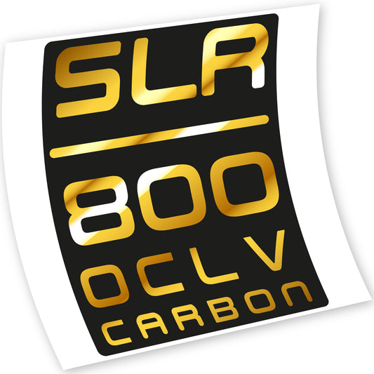 Chrome Gold decal for Trek SLR 800 OCLV Carbon frame – bike sticker vinyl