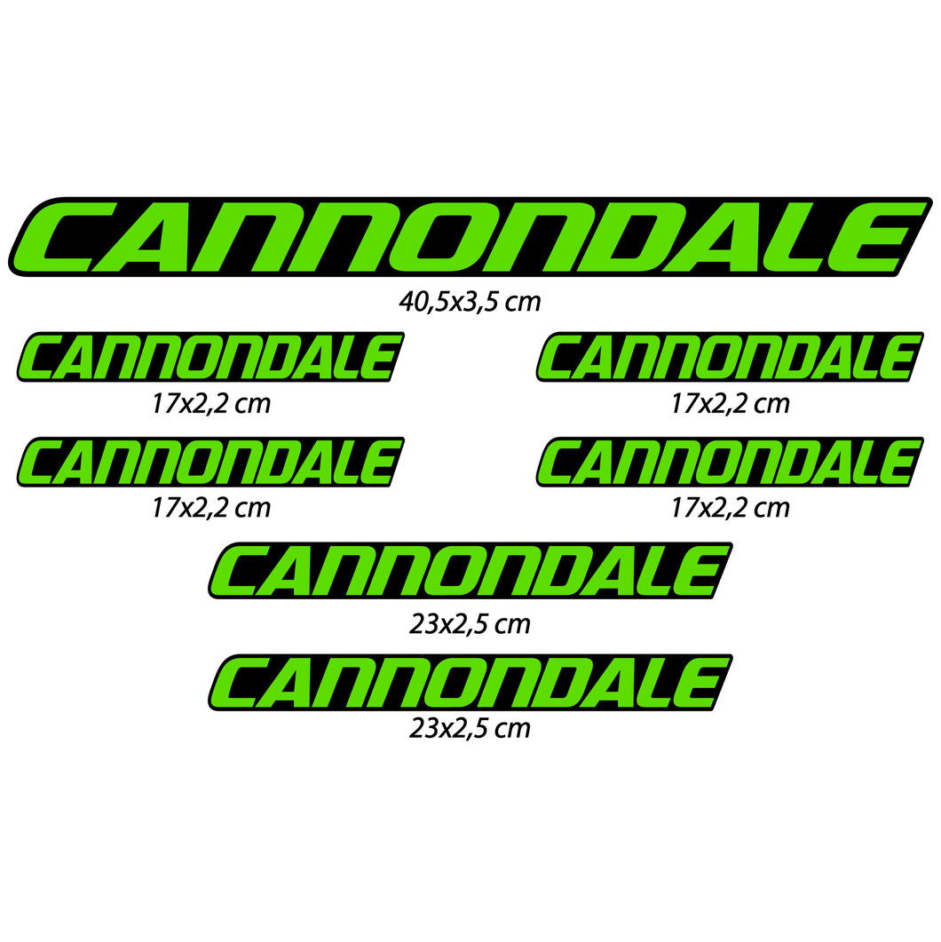 Decals, Cannondale, Frame, Bike sticker vinyl