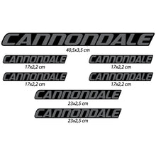 Load image into Gallery viewer, Decals, Cannondale, Frame, Bike sticker vinyl
