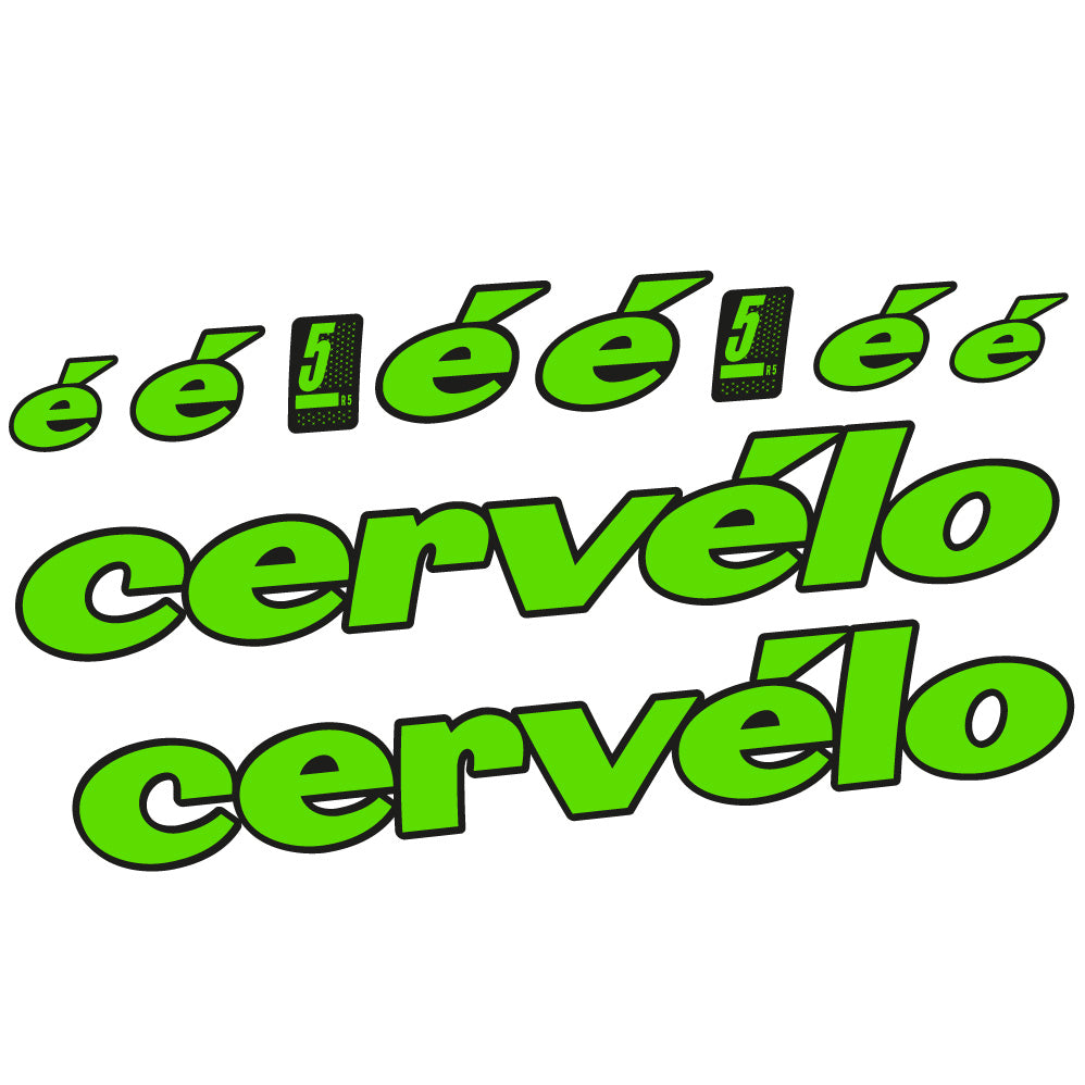 Decal Cervélo R5 2022, Frame, bike sticker vinyl