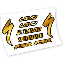 Load image into Gallery viewer, Decals, Specialized Levo FSR, Frame, Bike sticker vinyl
