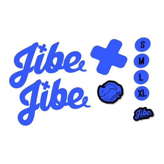 Medium Blue decal for Jibe Tasmanian Devil 2025-2026 frame – bike sticker vinyl