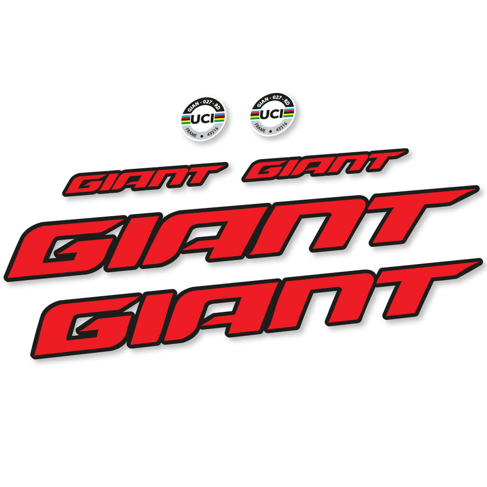 Giant TCR Advanced Pro Frame Decals & Aufkleber – custombikedecal
