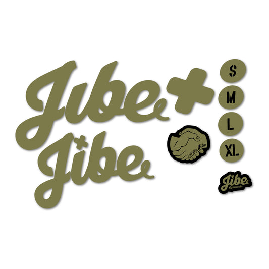 Khaki decal for Jibe Doromichi 2022-2026 frame – bike sticker vinyl