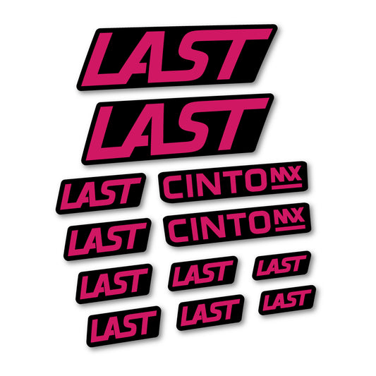 Dark Pink decal for Last Cinto 2021-2026 frame – bike sticker vinyl
