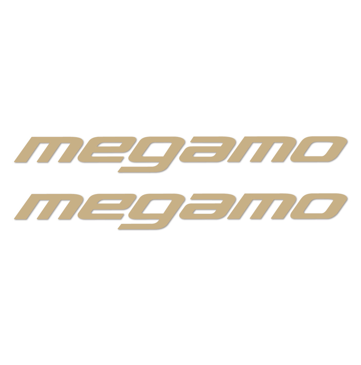Stickers for Megamo Generic frame, vinyl decals - Sand