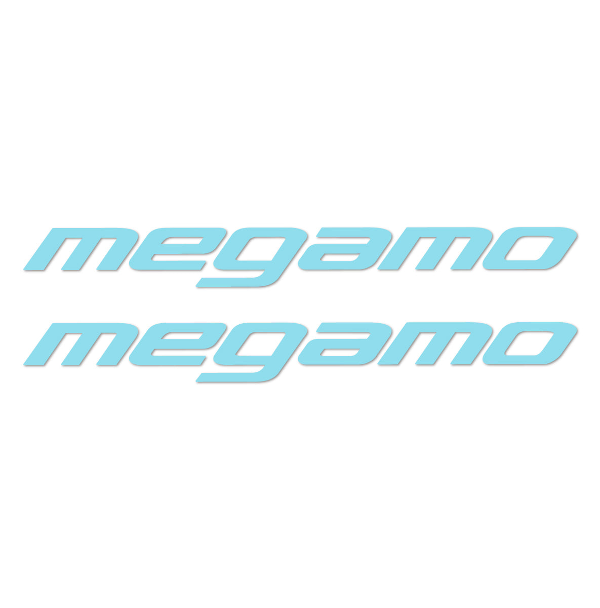 Stickers for Megamo Generic frame, vinyl decals - Sky Blue