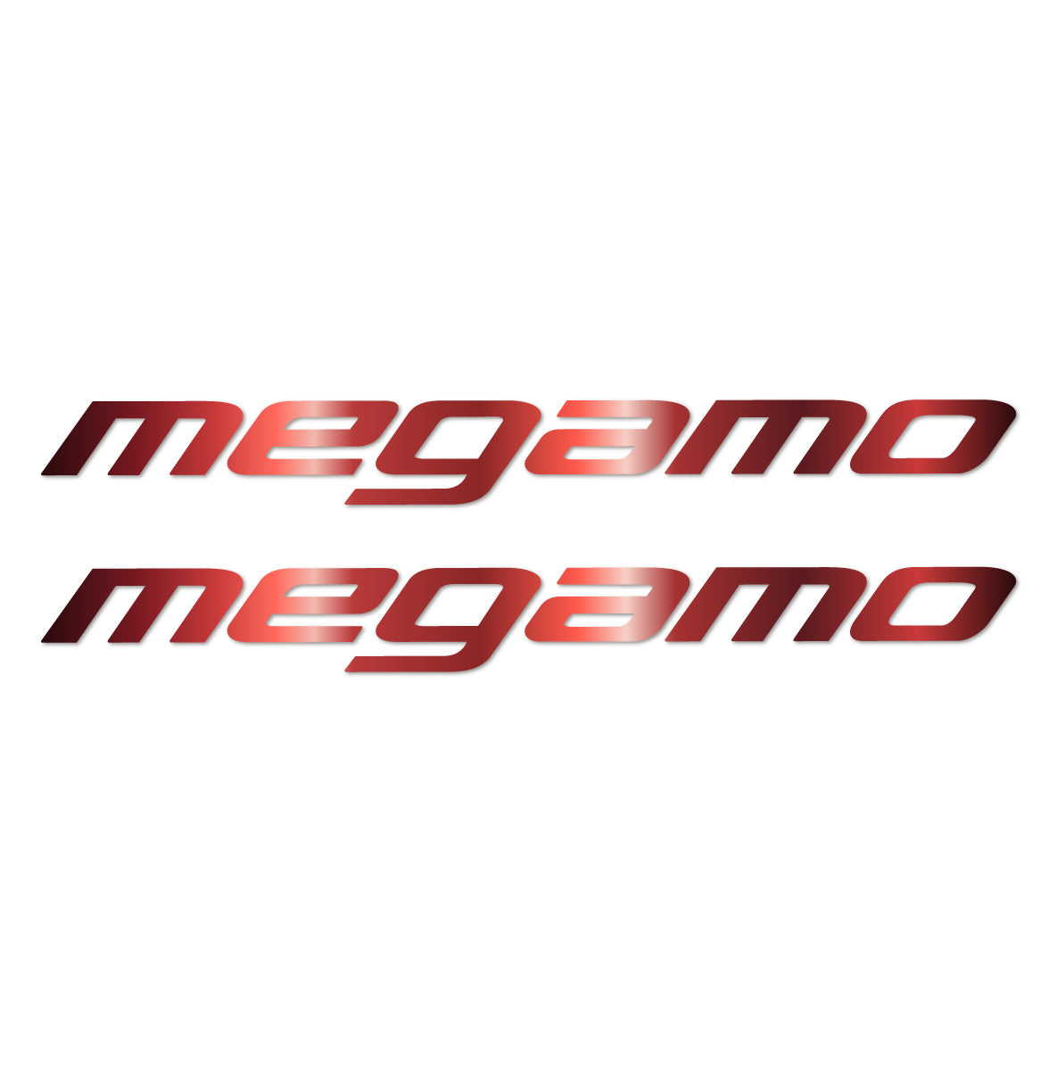 Stickers for Megamo Generic frame, vinyl decals - Copper