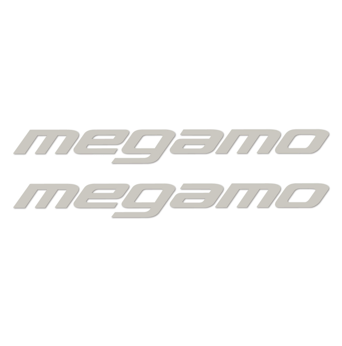Stickers for Megamo Generic frame, vinyl decals - Light Grey