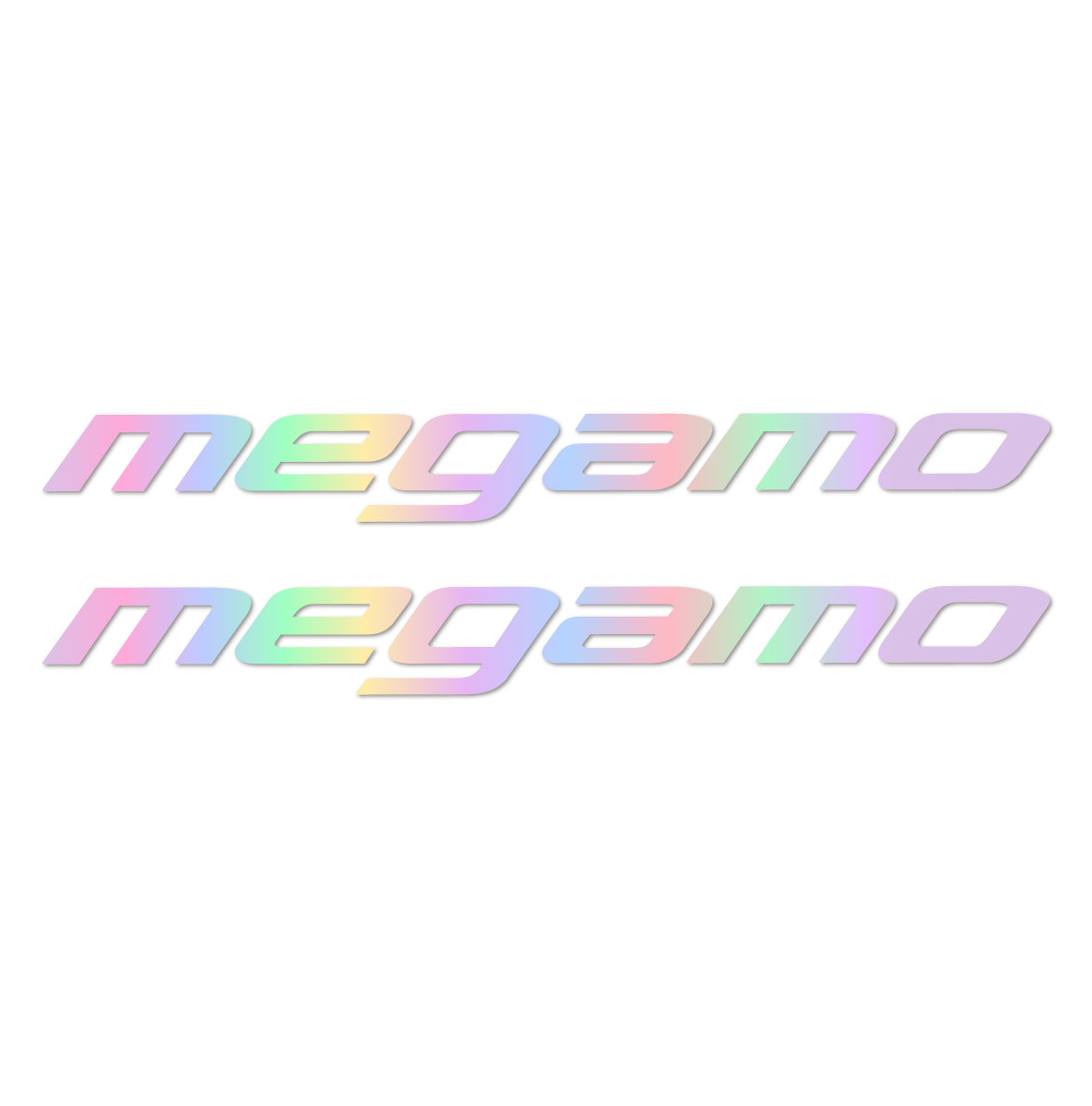 Stickers for Megamo Generic frame, vinyl decals - Hollographic