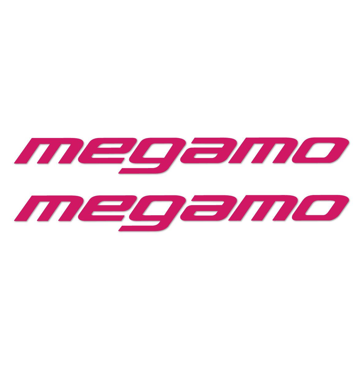 Stickers for Megamo Generic frame, vinyl decals - Dark Pink