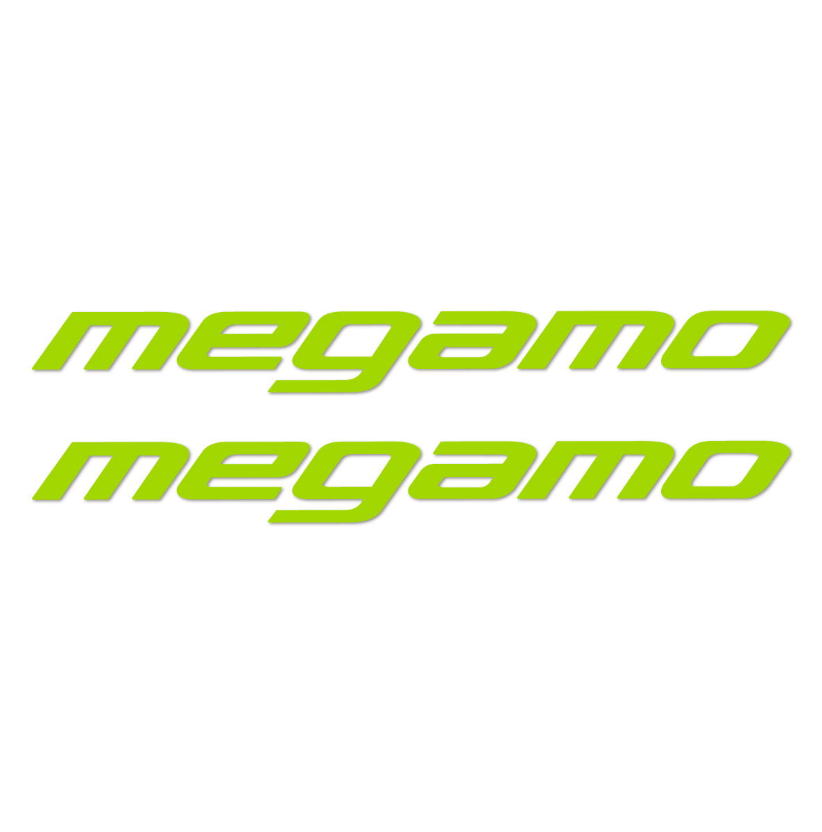Stickers for Megamo Generic frame, vinyl decals - Lime Green