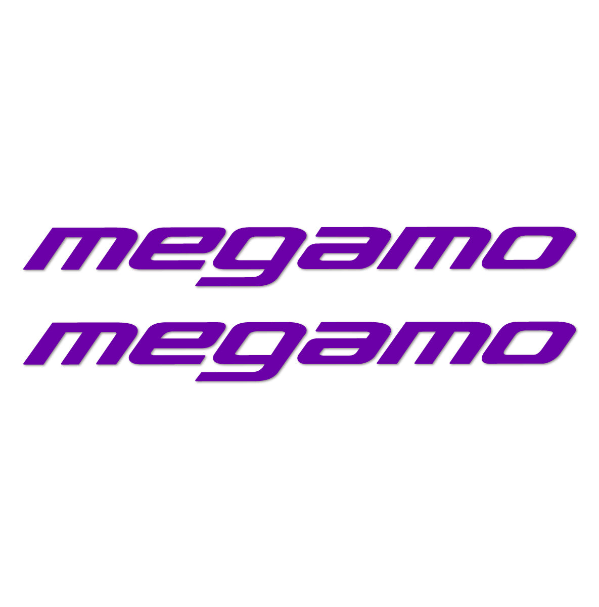 Stickers for Megamo Generic frame, vinyl decals - Violet