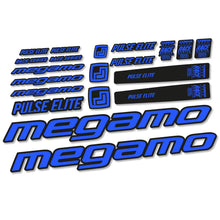 Load image into Gallery viewer, Decal Megamo Pulse Elite 2022, frame, bike sticker vinyl
