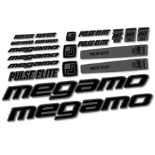 Load image into Gallery viewer, Decal Megamo Pulse Elite 2022, frame, bike sticker vinyl
