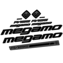 Load image into Gallery viewer, Decal Megamo Raise 10 2020, Frame, bike sticker vinyl

