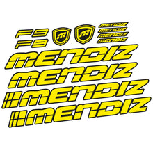 Load image into Gallery viewer, Decal Mendiz F9 2021, Frame, bike sticker vinyl
