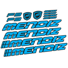 Load image into Gallery viewer, Decal Mendiz F9 2021, Frame, bike sticker vinyl
