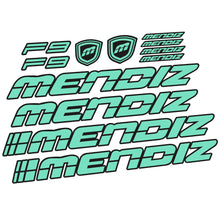 Load image into Gallery viewer, Decal Mendiz F9 2021, Frame, bike sticker vinyl
