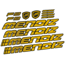 Load image into Gallery viewer, Decal Mendiz F9 2021, Frame, bike sticker vinyl
