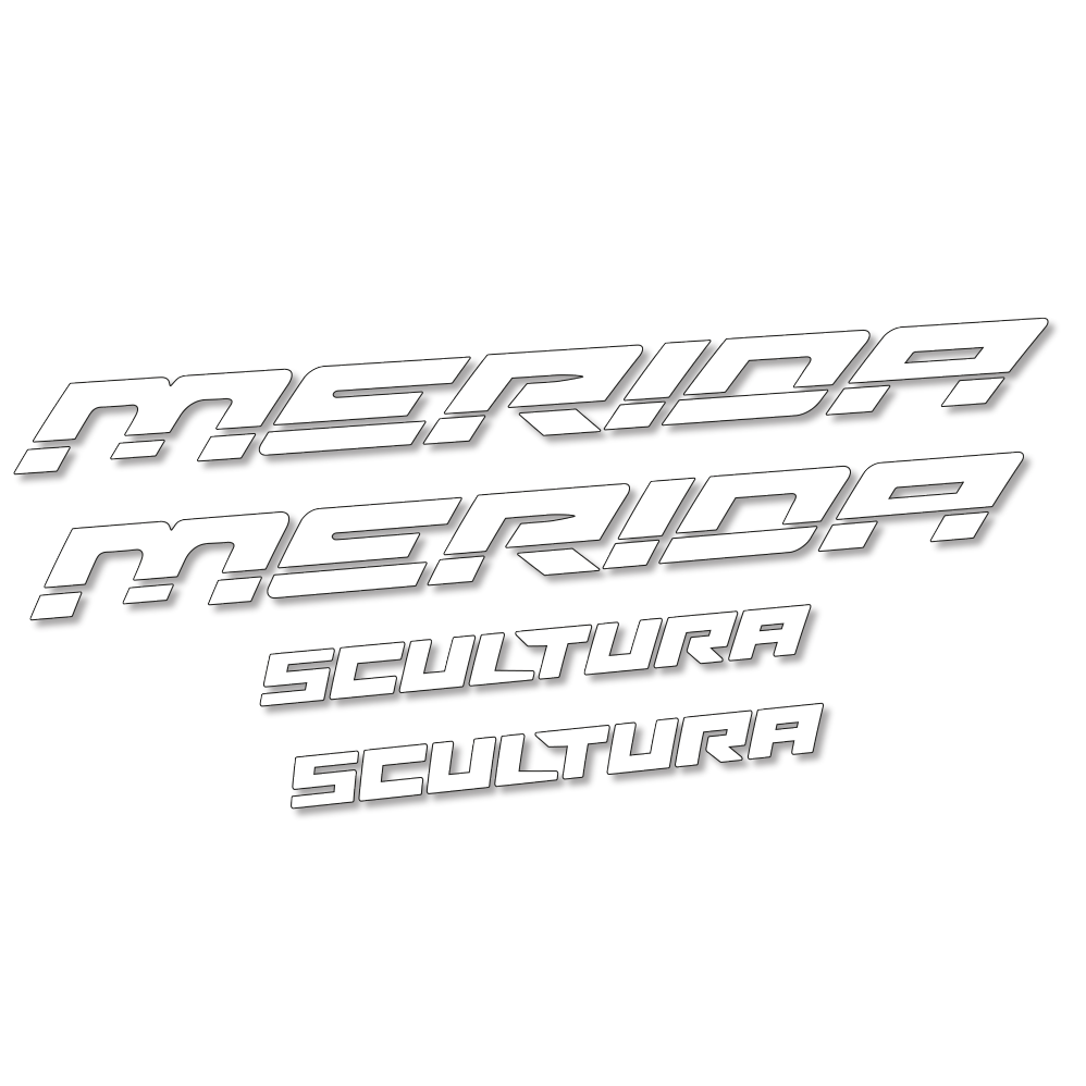 Decal Merida Scultura, Frame, bike sticker vinyl