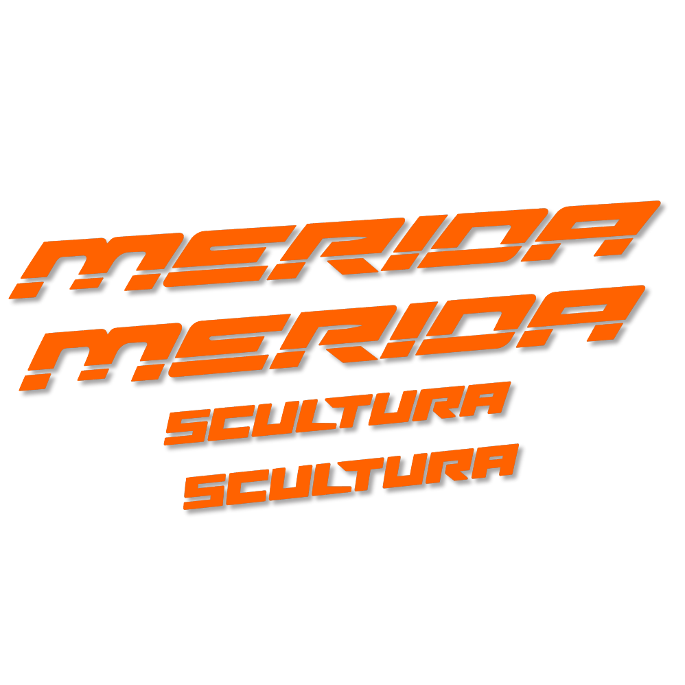 Decal Merida Scultura, Frame, bike sticker vinyl