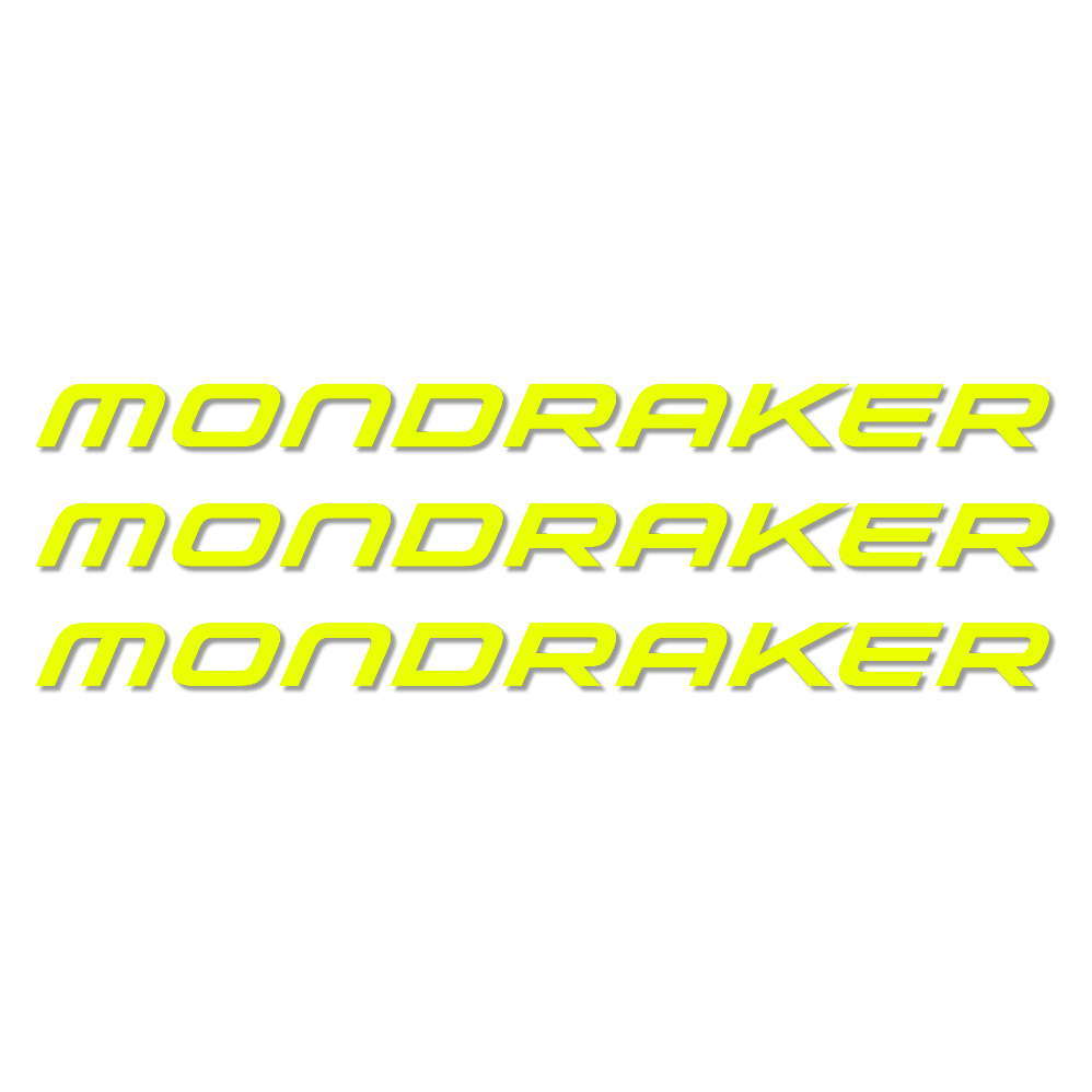 Decal Mondraker, Frame, bike sticker vinyl