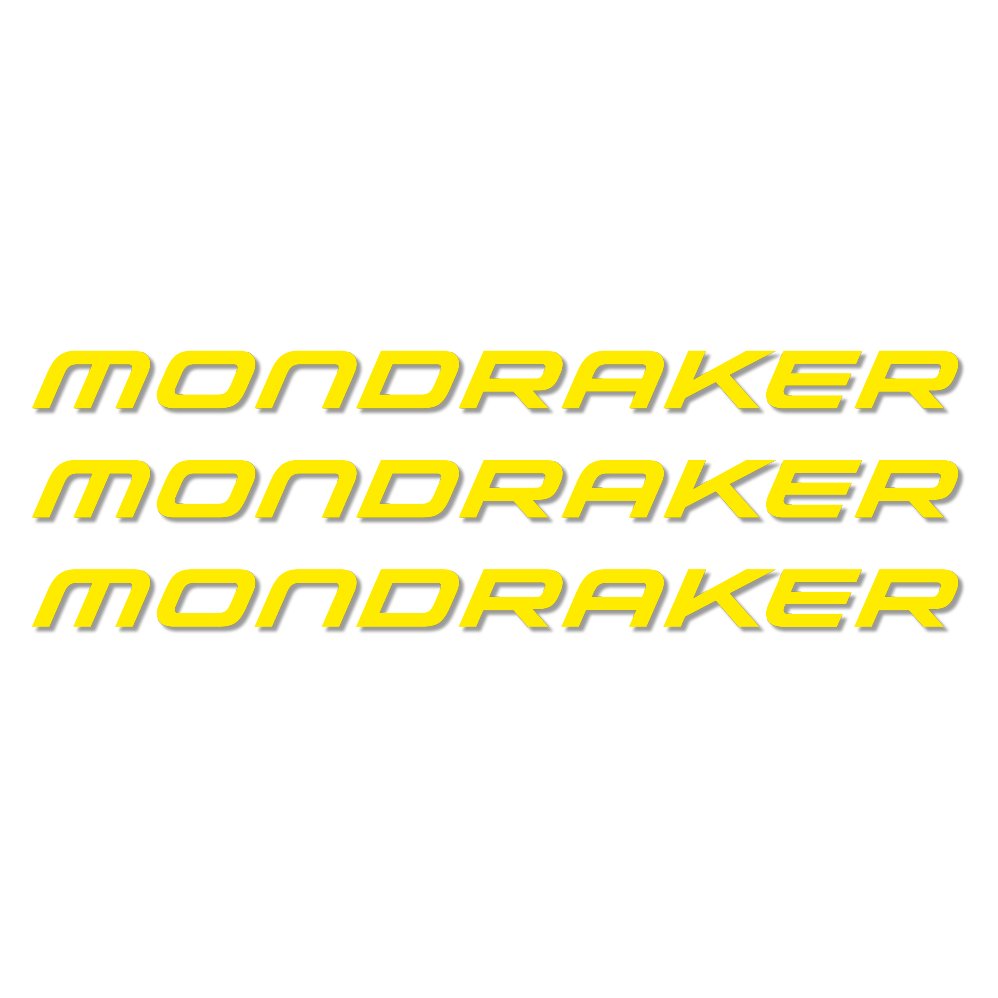 Decal Mondraker, Frame, bike sticker vinyl