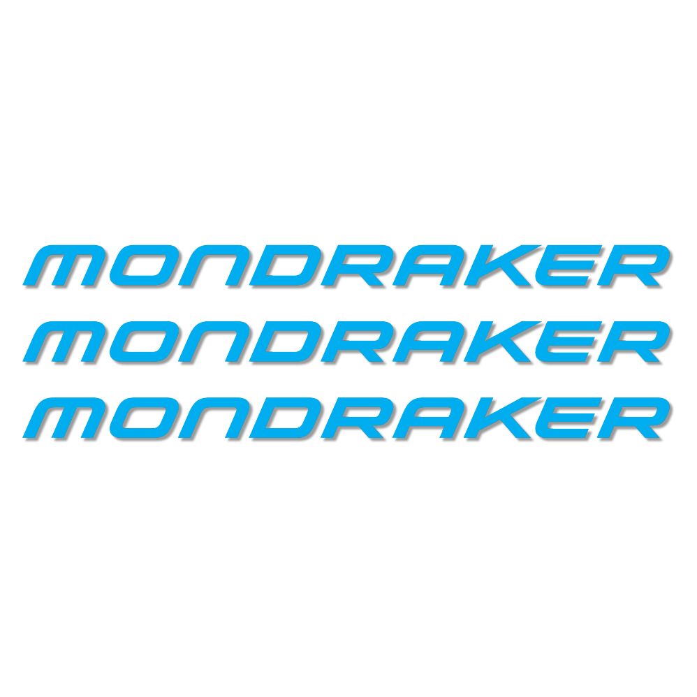 Decal Mondraker, Frame, bike sticker vinyl