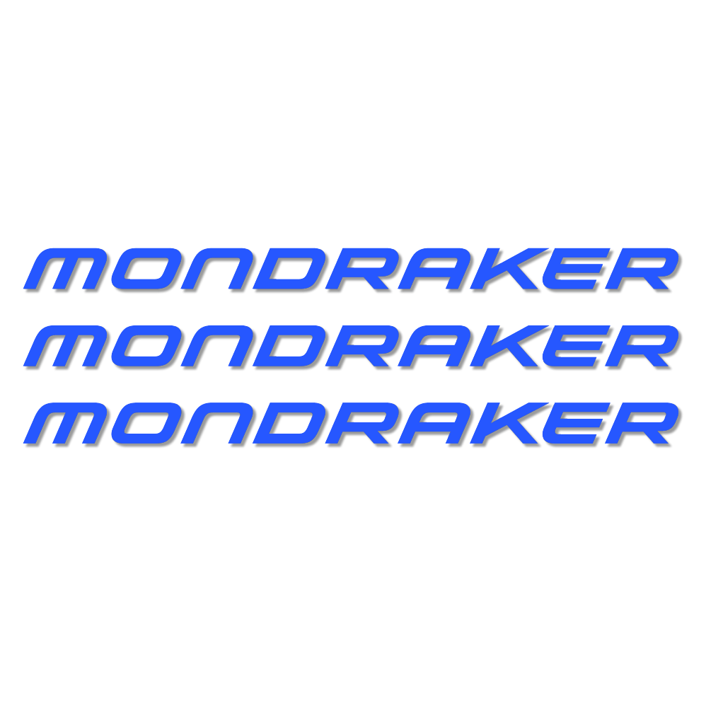Decal Mondraker, Frame, bike sticker vinyl