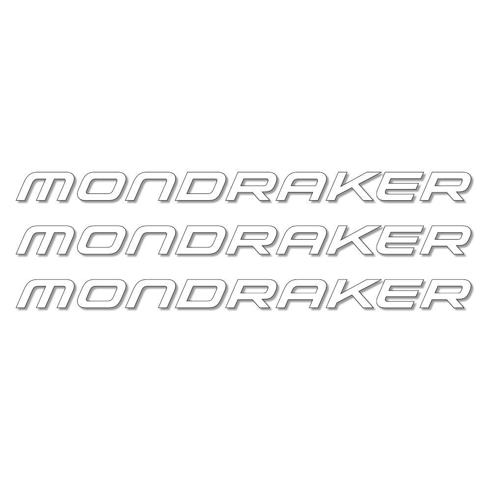 Decal Mondraker, Frame, bike sticker vinyl