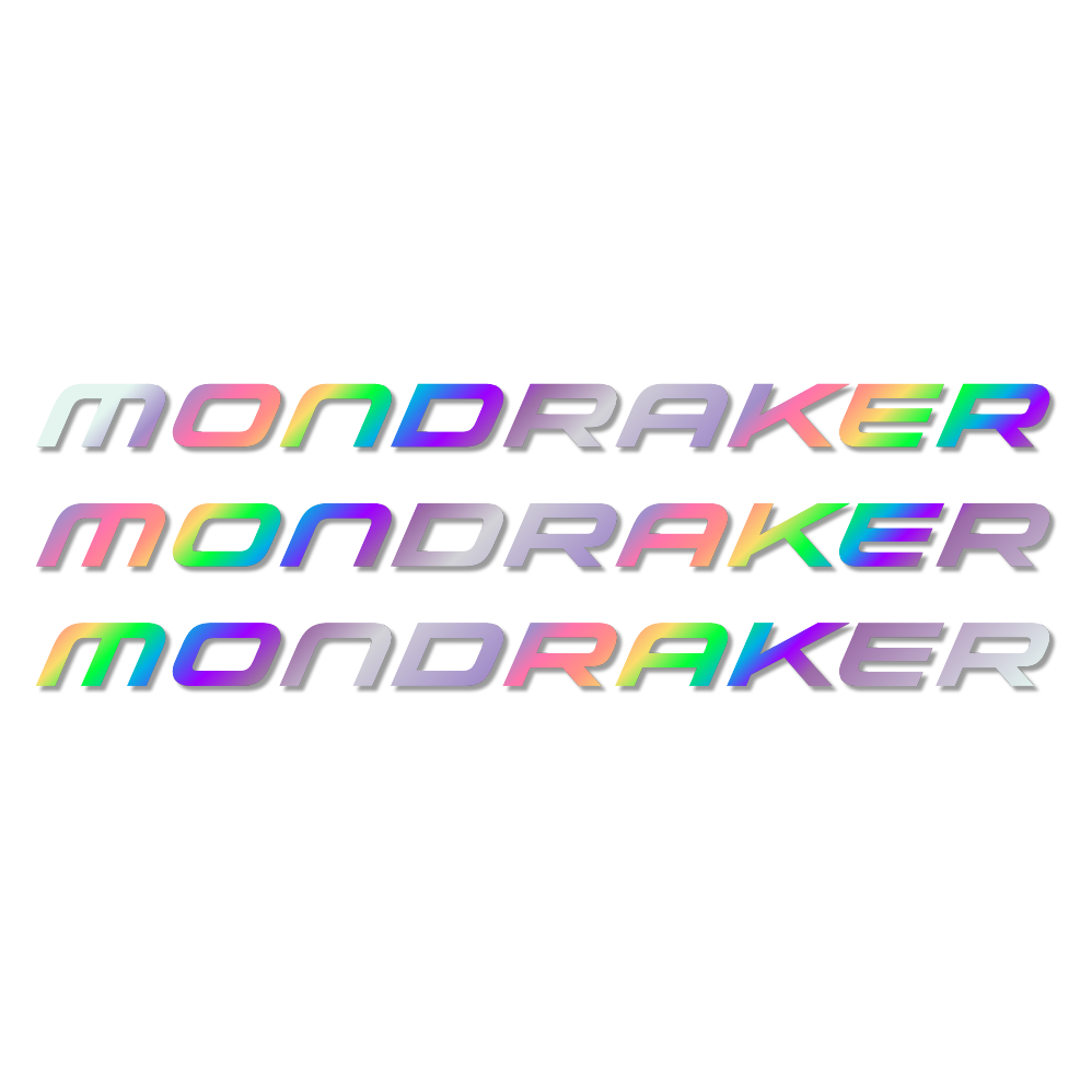 Decal Mondraker, Frame, bike sticker vinyl