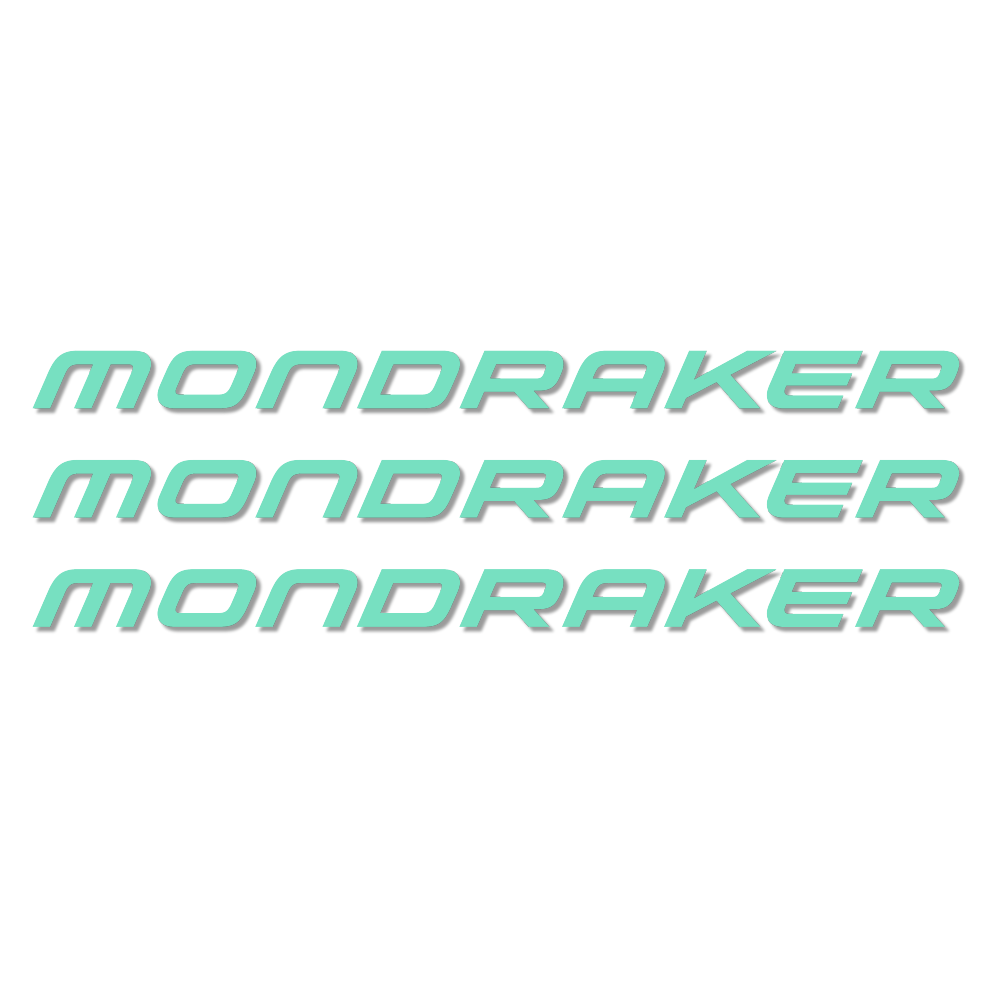 Decal Mondraker, Frame, bike sticker vinyl