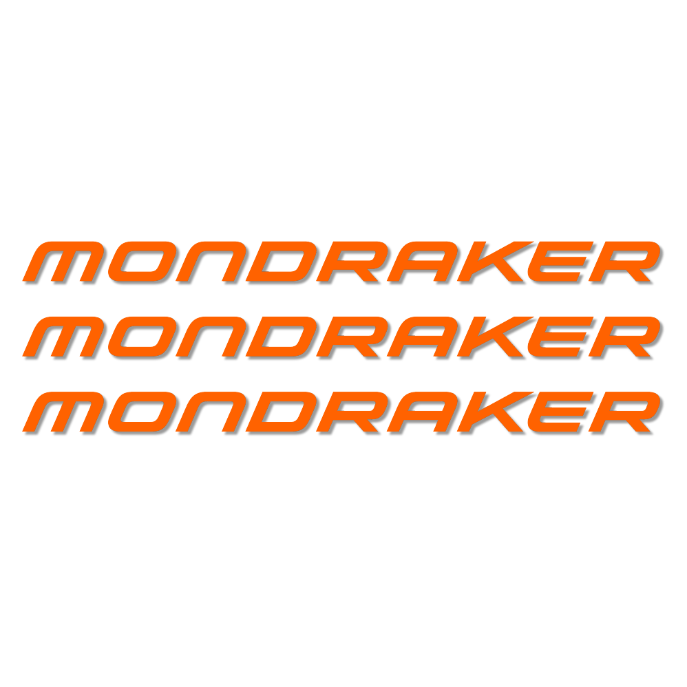 Decal Mondraker, Frame, bike sticker vinyl