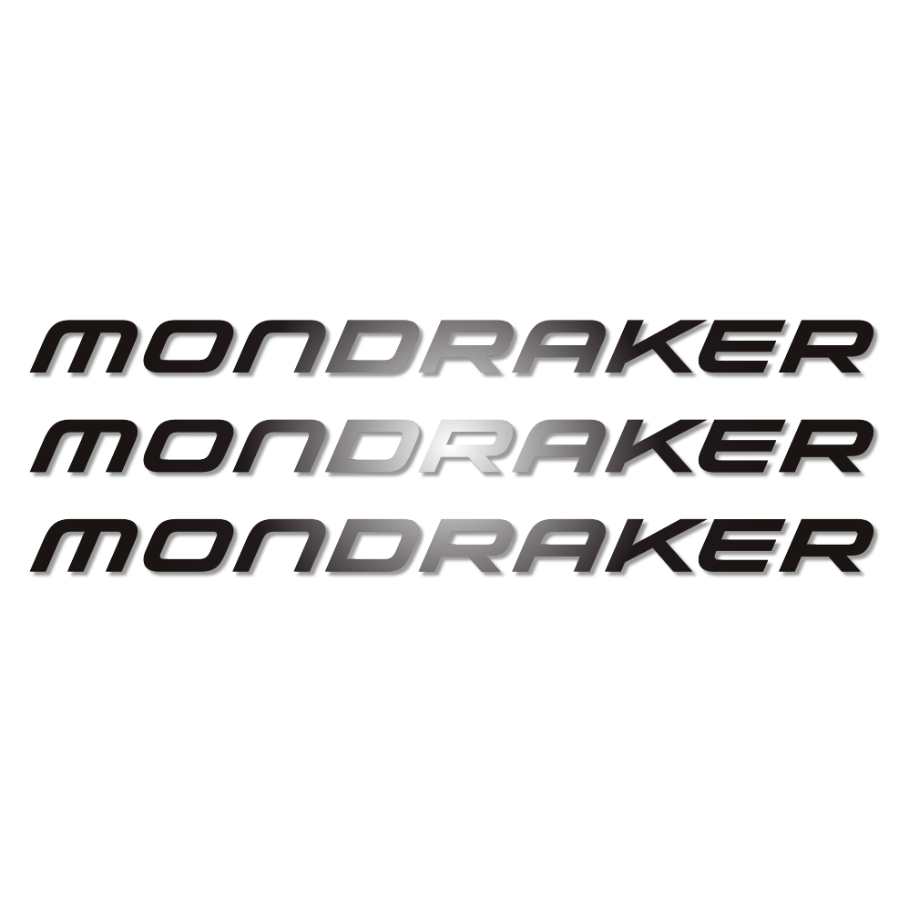 Decal Mondraker, Frame, bike sticker vinyl